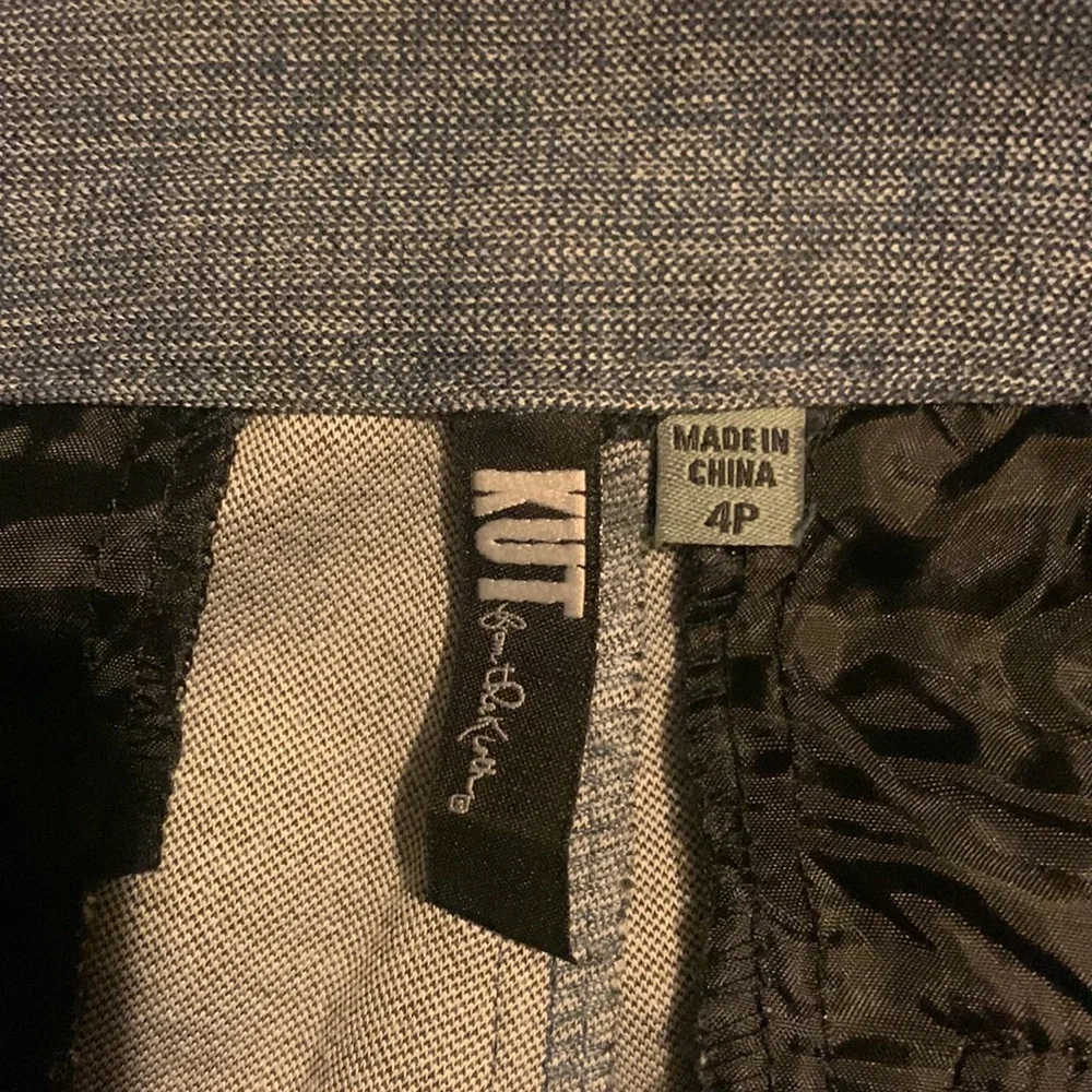 KUT from the Kloth dress Pants, Blue size 4 petite